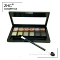 CC30419 12c eyeshadow palette with private label high quliaty eyeshadow container with window